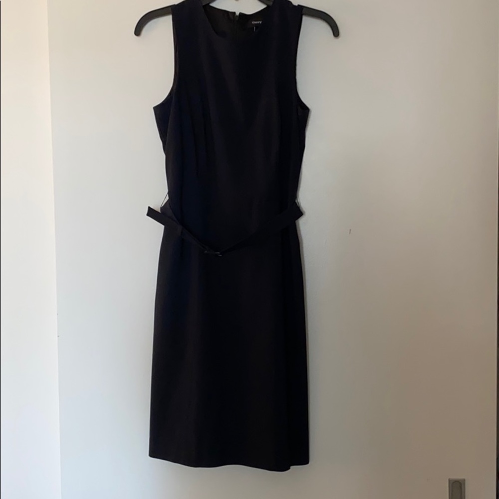 BARELY WORN DRY CLEANED women’s navy dress